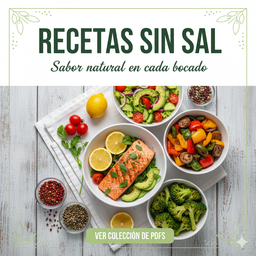 PDFs - Recetas sin sal